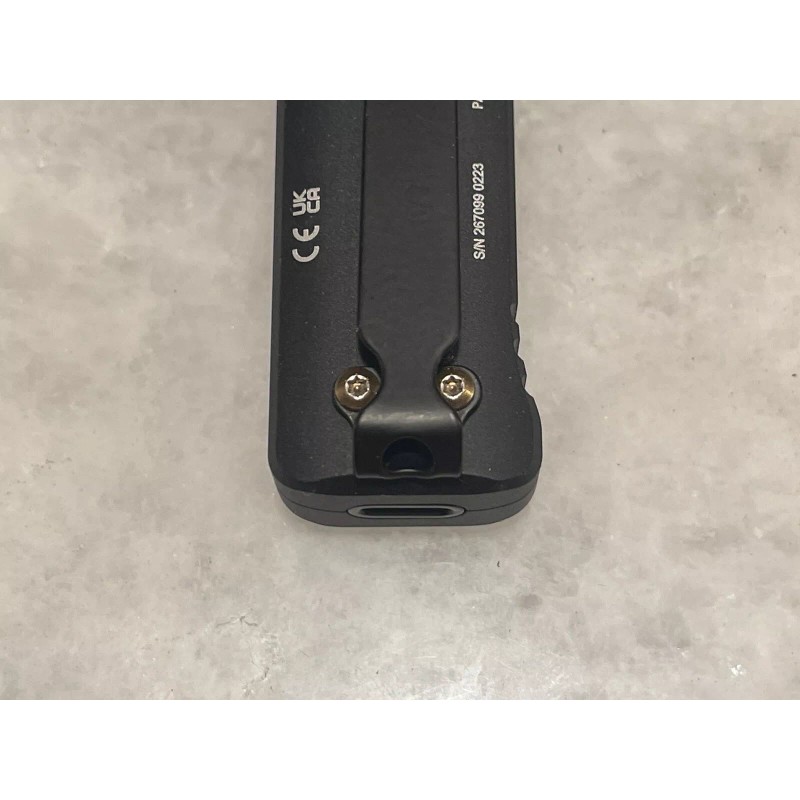 DH Black Pocket Clip W/Golden Bronze Torx Screws For Streamlight