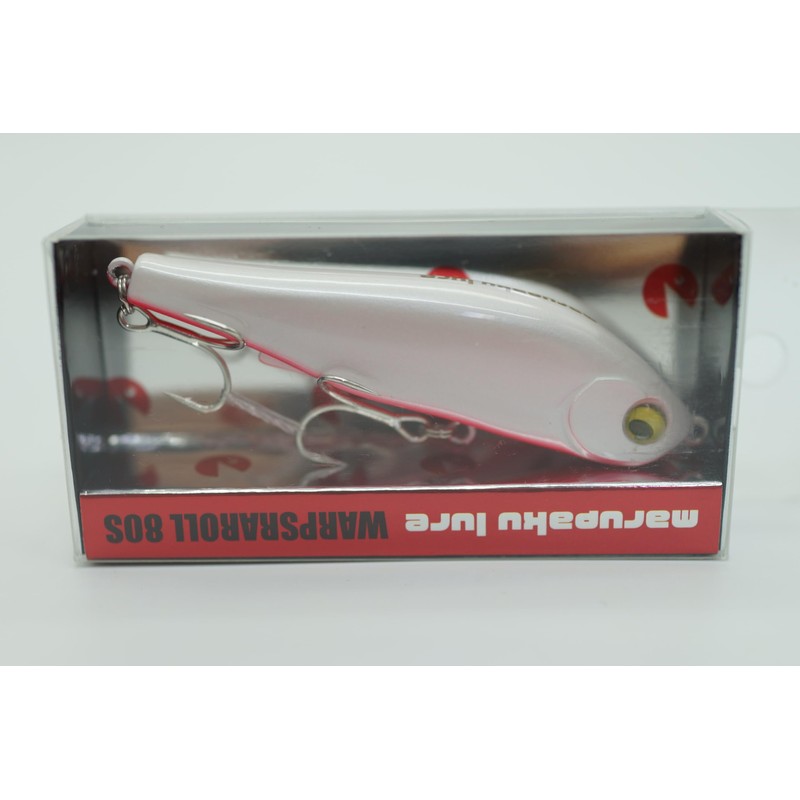 MARUPAKU Lure Warp Slalol 3.1 inches (80 mm), Akahara