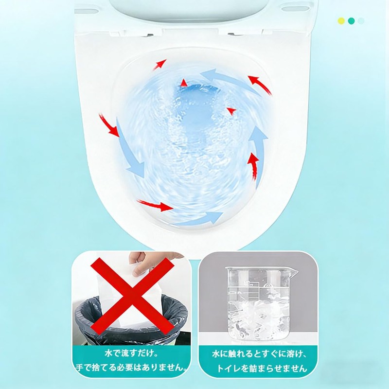 ANTUSXF 便座シート 使い捨て 携帯便座シート 抗菌 水で流せる 個別包装 外出 旅行 公衆トイレ