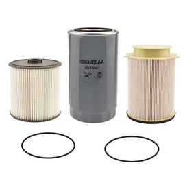 5083285AA Fuel Filter Water Separator Oil Filter Replacement Number 68436631AA 68157291AA Fits for 2019-2024 Dodge Ram 2500 3500 4500 5500
