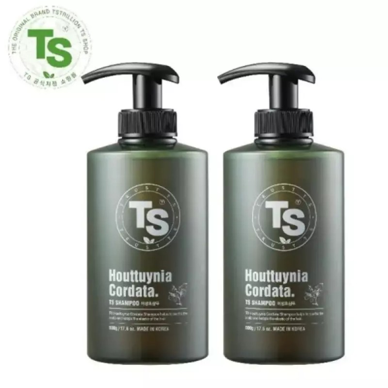 TS 어성초 샴푸 500g 2개 두피 케어 탈모 완화 샴푸