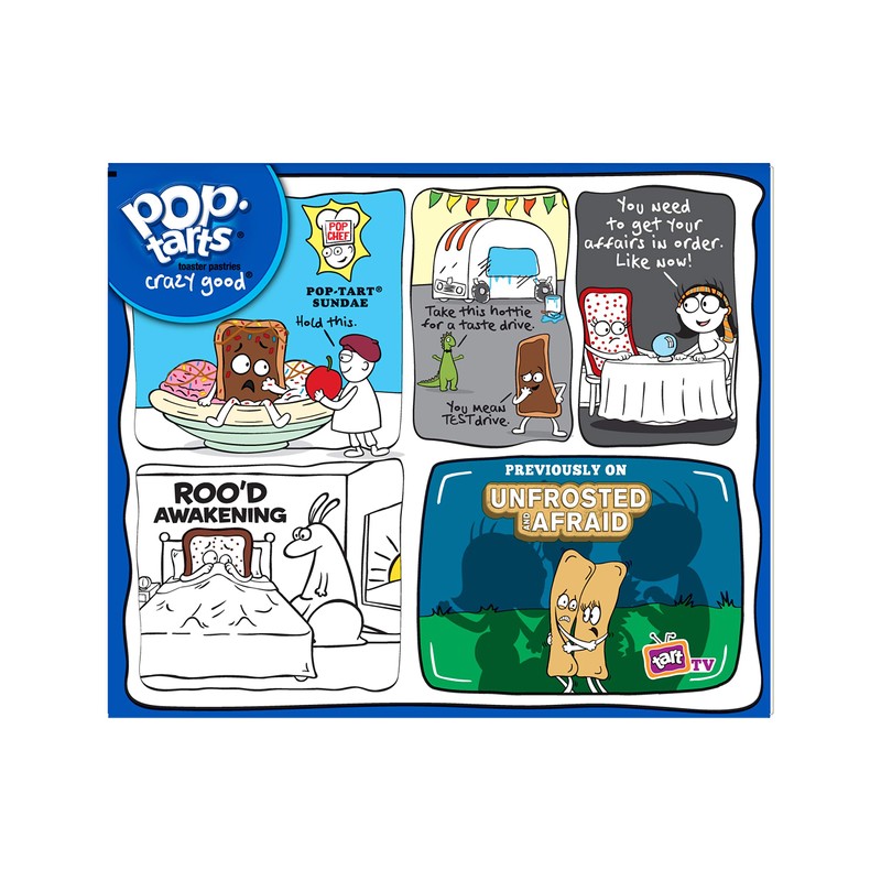 Pop-Tarts Breakfast Toaster Pastries, Frosted Brown Sugar Cinnamon Flavored, Value