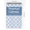 Inkdotpot Ikat Perpetual Calendar, Important Dates to Remember- 6x9 Monthly