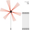 VEVOR Chimney Sweep Kit 26FT Length, Chimney Cleaning Tool Kits