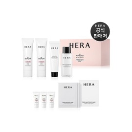 Hera [Plan] NEW UV Protector Tone-Up Peach Duo Set / [기획]NEW UV 프로텍터 톤업 피치 듀오 세트