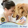 Fur Magic Dog Bath Shower Brush, Pet Grooming and Massage