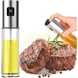 Olive oil spray Bottle, Oil Mister,100ml Spray Bottle, Olive Oil Spray for Salad, BBQ, Kitchen Baking, Roasting