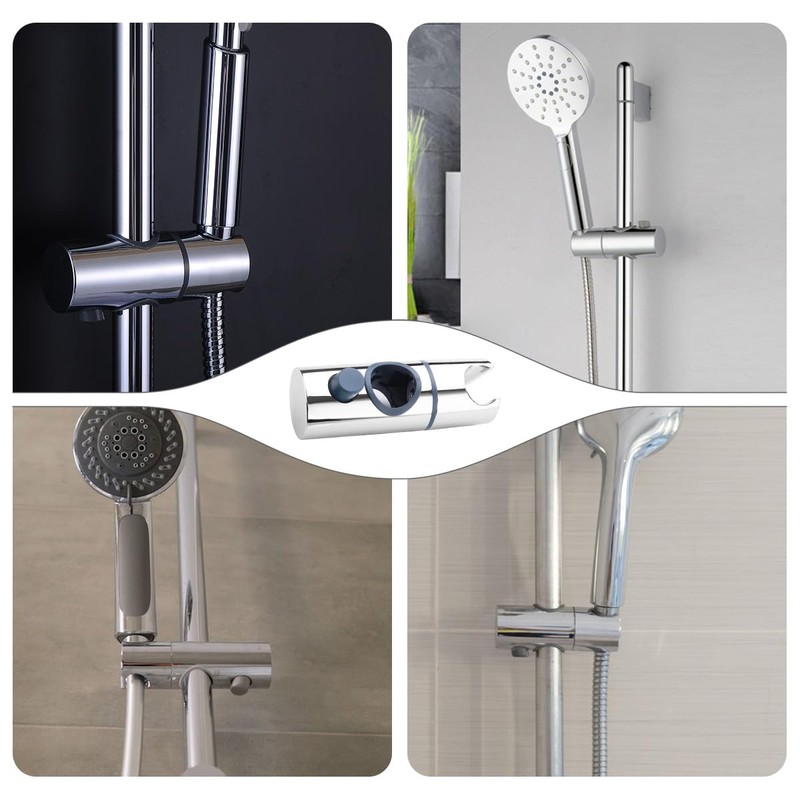 UPIQNG Slide Bar Shower Bracket Shower Head Holder Adjustable Hand