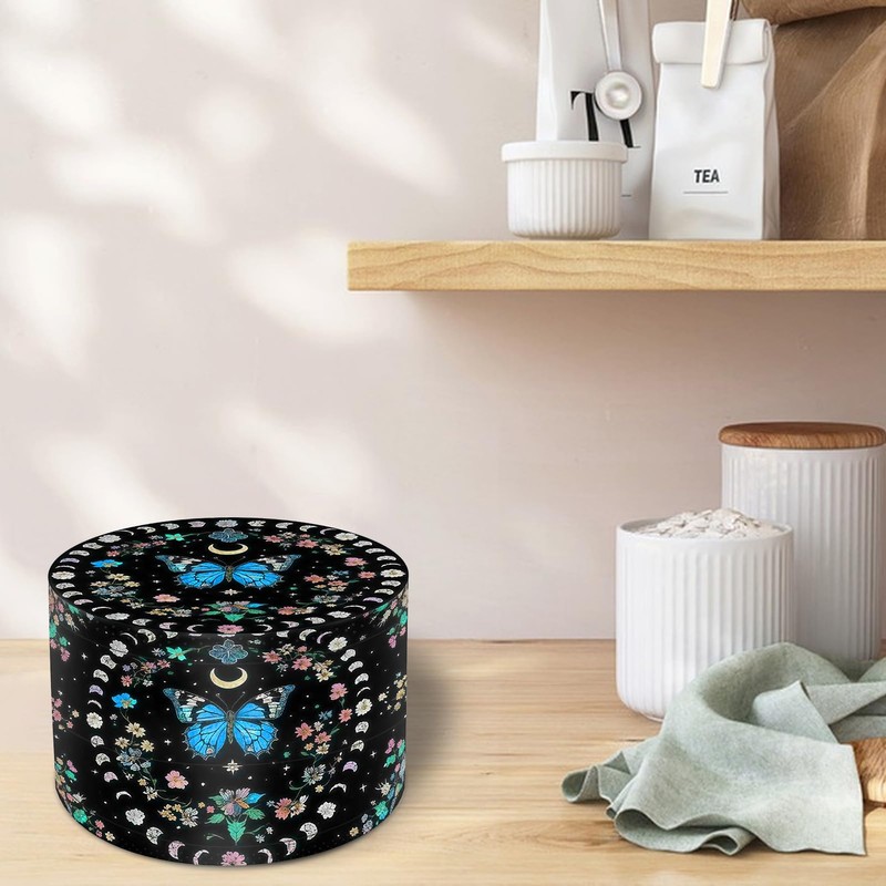 2.5 Inch Grinder, Boho Spice Kitchen Grinder - Black Butterfly