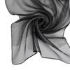 STARWHISPER Women's Sparkle Silk Scarf Shawl Wrap for Evening Dress