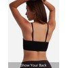 HBselect Women's Seamless Bralettes T-Shirt Bras Bustier Top without Underwire,