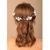 Denifery - Accesorio para el pelo de novia con diseño