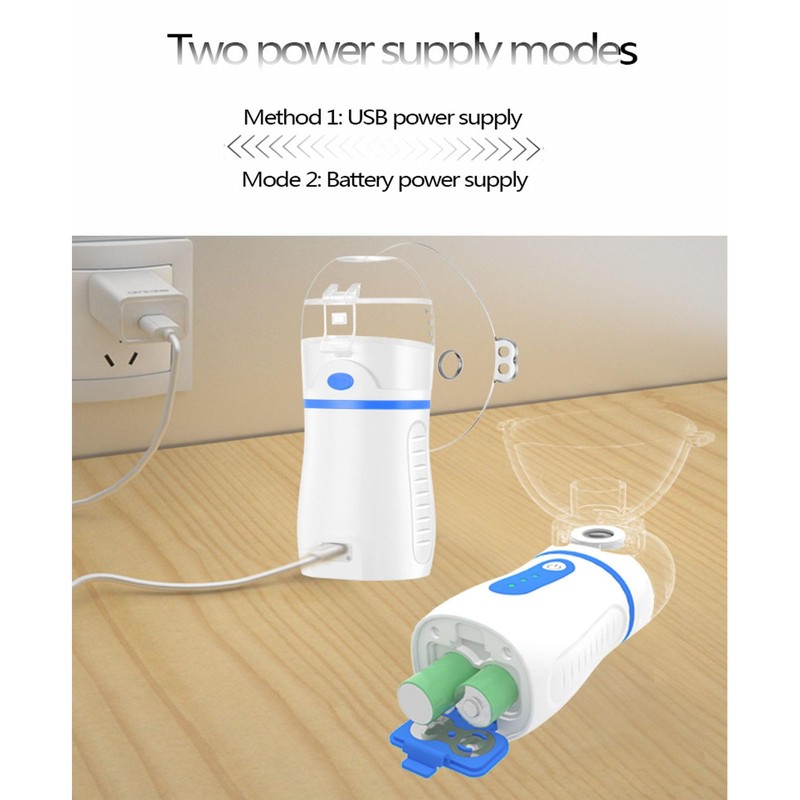 Marhynchus Portable Nebulizer Adult Kids Ultrafine Atomization Quiet Handheld Machine