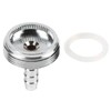Stainless Steel Beer Tap Faucet Cleaning Attachment Adapter Accessories 1/4