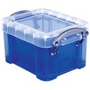 Really Useful Box 0.14 Litre Translucent Blue