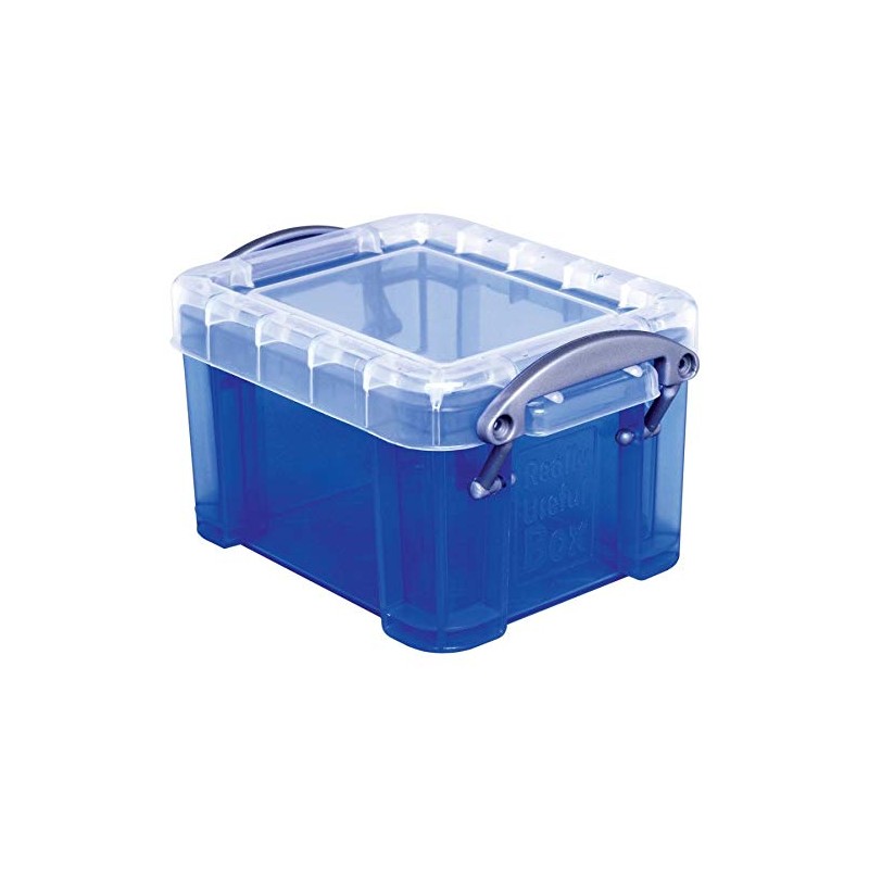 Really Useful Box 0.14 Litre Translucent Blue