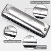 East Top Harmonica, Diatonic Blues Harmonica Key C 10 Hole