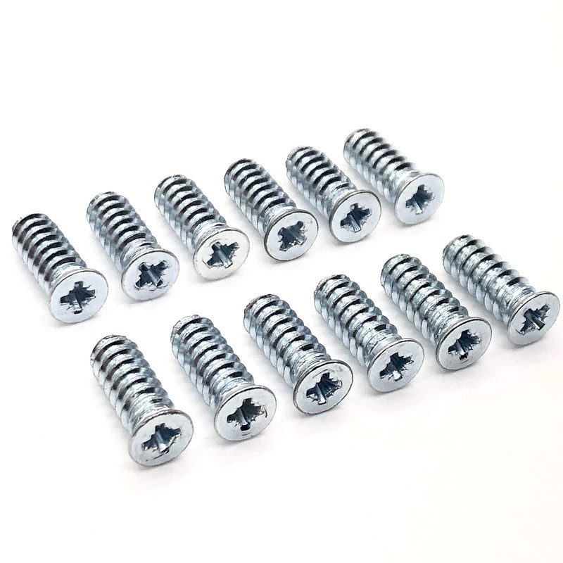 ReplacementScrews Flat Head Euro Screws Compatible with IKEA Part 100372