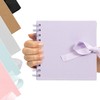 Scrapbook Photo Album Spiral Bound for Wedding Couple Travel Memory