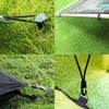 wonkeken 15-Piece Bungee Cords with Hooks - 25cm/9.8in Multi-Purpose Rubber