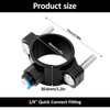 Drain Saddle Valve with 1/4" Quick Connect Plastic Water Filters,