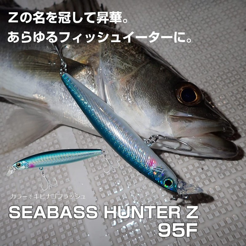 Daiwa Sea Bass Hunter Z 95F 3D Konoshiro (Gizzard Shad)