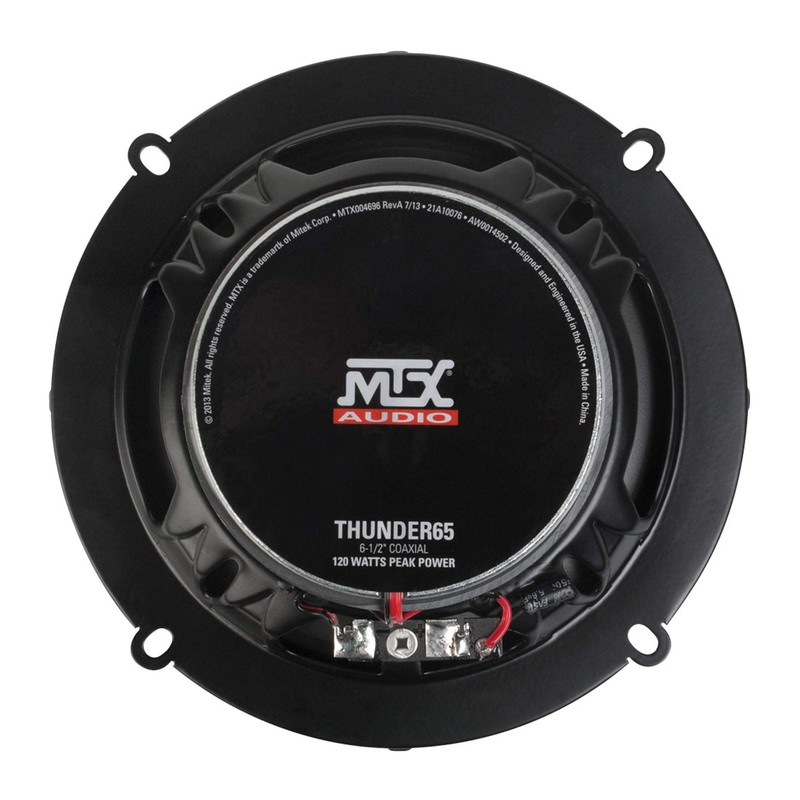 MTX Audio THUNDER65 Thunder Coaxial Speakers - Set of 2