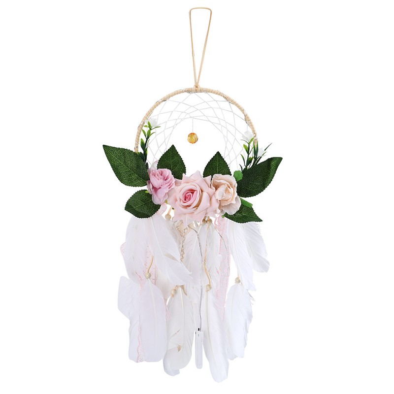 Home Garden Decoration Wall Hanging Feather Dreamcatcher Pendant Gift with