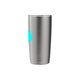 Minimalist Glen Lake, Michigan Stainless Steel Insulated Tumbler