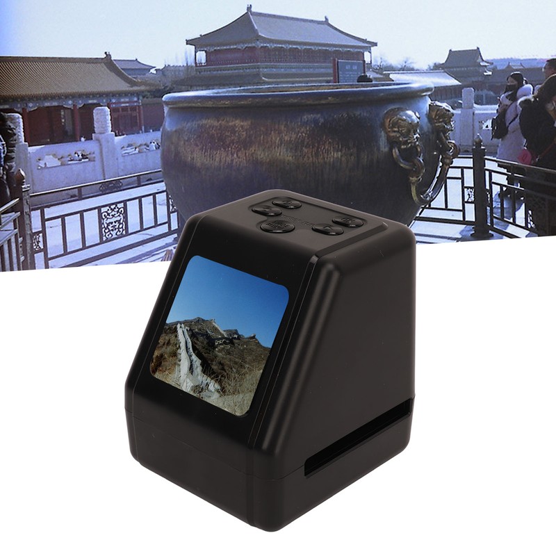 Film Scanner 2in Screen Slide Scanner Convert 135 126 110