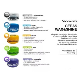 Xiomara Cera Para Peinar Xiomara Wax & Shine Modeladora Ring 60g