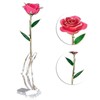 Long Stem Dipped 24k Gold Rose in Gift Box with
