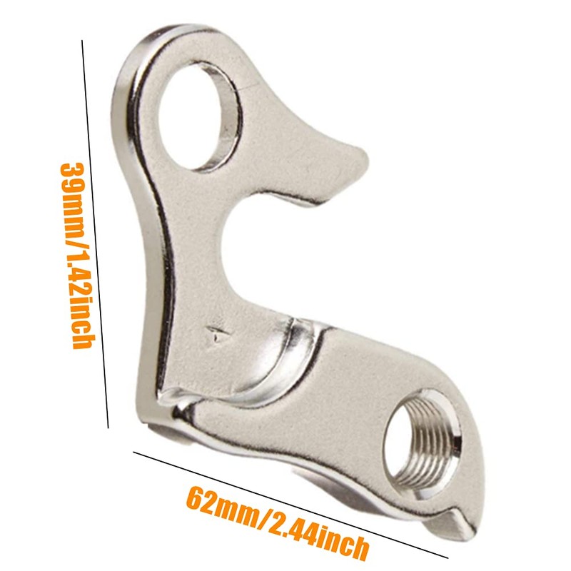 2 Sets Alloy Bike Rear Derailleur Hanger Transmission Tail Hook