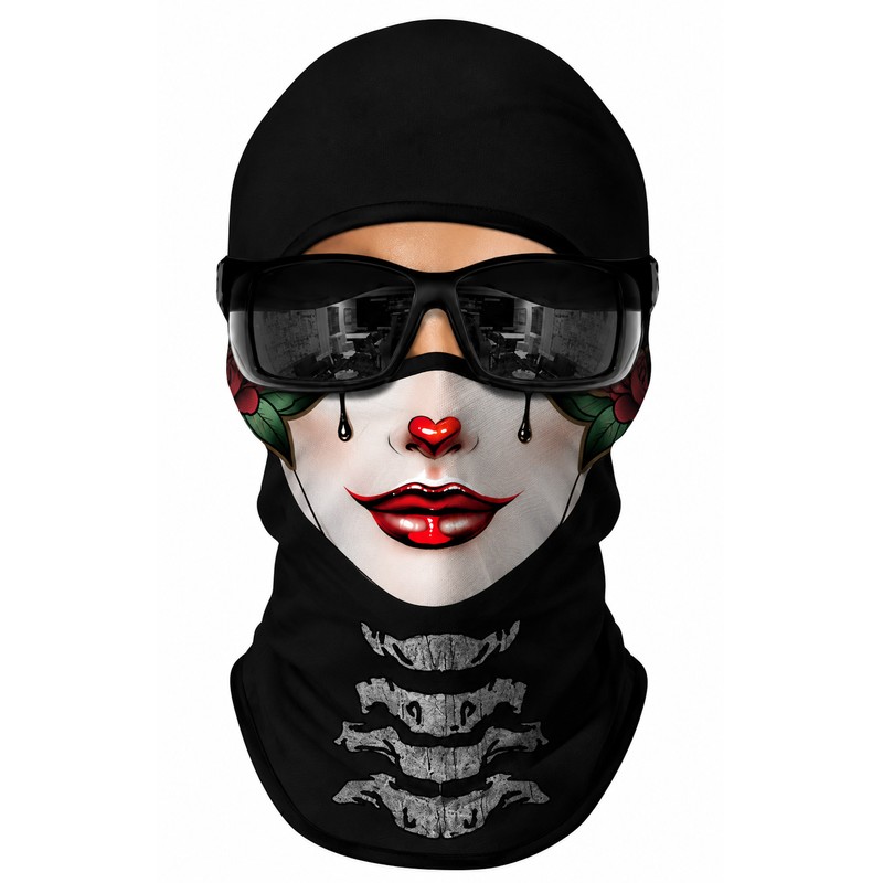 Breathable Full Face Balaclava Mask for Motorcycle Riding – Lightweight