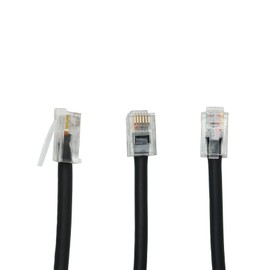 BVMAG Replacement Microphones Mic Cable Cord Handheld Microphone Speaker Mic Cable for yaesu MH-48 MH-48a6j MH-36 FT-7800 FT-8800 FT-8900 FT-8900R Radio 3Pack