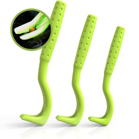 PurrCave® 3 Größen Zeckenhaken Set | Zeckenentferner für Hund, Katze & Pferd | Zeckenhebel ohne Zerquetschungsgefahr | Alternative Zecken Mittel Pinzette Zange