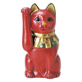 古色 Category Cat Small (Red) [G] [Beckoning Cat] | Kagurazaka Inn 和食 Charger Restaurant Stylish, Utensils, Industrial