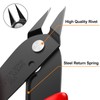 BOENFU Cable Tie Flush Cutter Small Wire Cutters 5 Inch