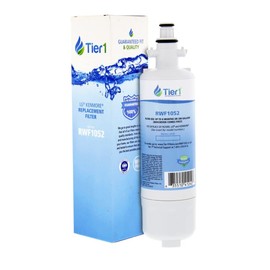 Tier1 ADQ36006101 Refrigerator Water Filter | Replacement for LG LT700P, ADQ36006102, Kenmore 46-9690, 469690, ADQ36006101-S, WSL-3, FML-3, RFC1200A, Fridge Filter