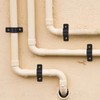 50 Pack 1/2 Inch Pipe Supports Suspension Pex Pipe Clamp