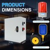 Sump Pump Alarm, IP65 High Water Septic Alarm with 120dB