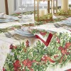 Homes Mantel Tela Mesa Navideño Navidad Rectangular Fiesta Fin Año