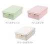 Small Storage Steel Storage Box Pale Color Class Up (Vertical