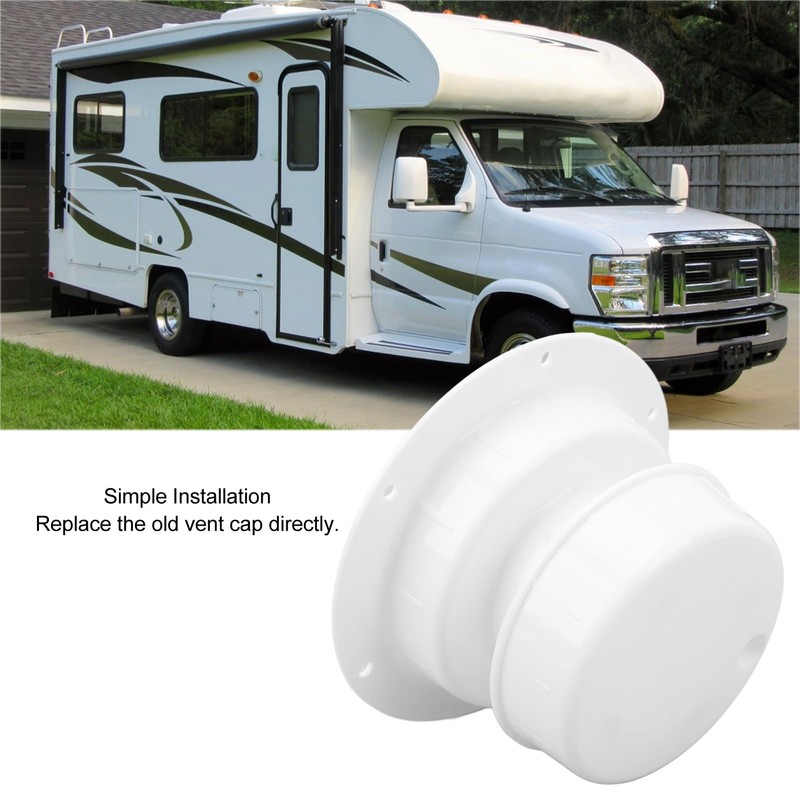 2 x Vent Cap for Motorhome Sanitary Systems, Pipe Vent