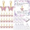 50 Set Light Purple Butterfly Funeral Favors Celebration of Life