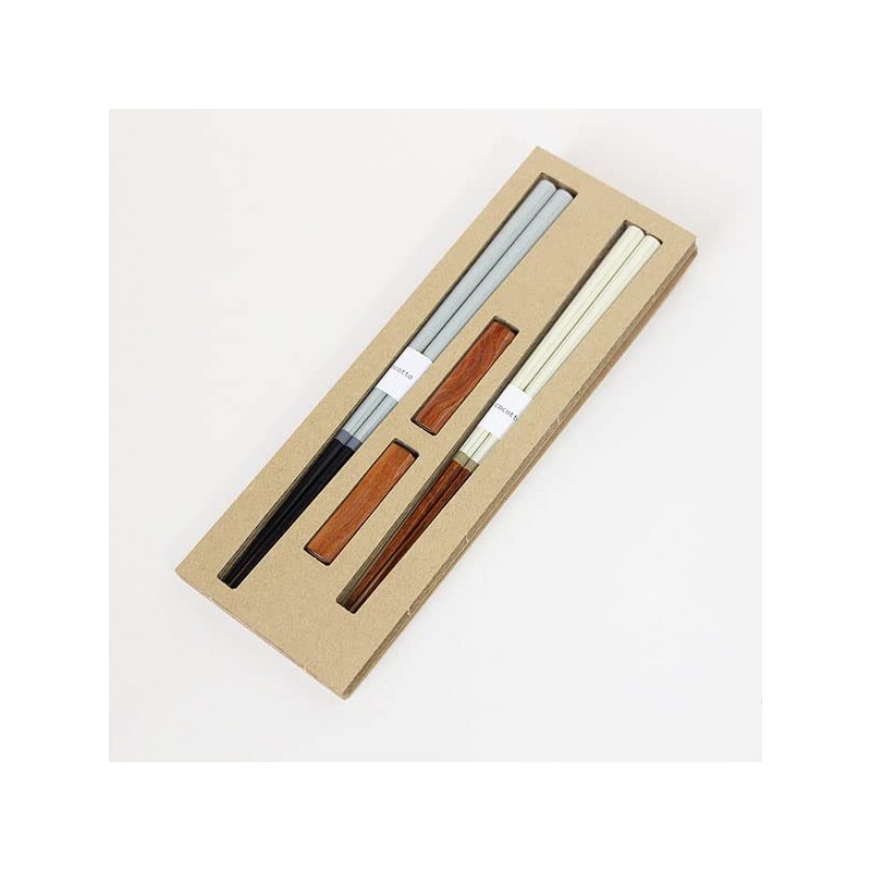 Couples Chopsticks Rest Corte Pair Wooden Chopsticks Set Japanese Made