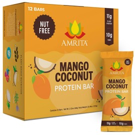 Barras de proteínas altas, sin gluten, sin soja, sin lácteos, sin maní y sin OMG certificadas, veganas, crudas y kosher