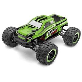 Blackzon 540200 - Slyder MT Turbo 1/16 4WD Brushless Monster Truck, Green