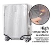 Transparent Suitcase Protective Cover, Waterproof PVC Luggage Cover for 20,