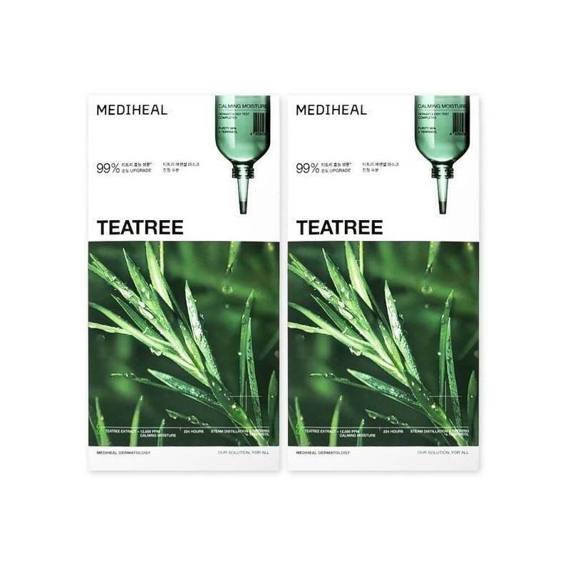 Mediheal (Hyundai Hmall) Mediheal Tea Tree Essential Mask 10 Sheets